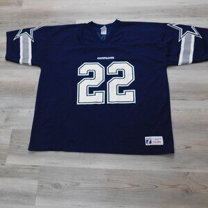 Logo 7 2XL Emmitt Smith Jersey Dallas Cowboys Made In The USA Vintage